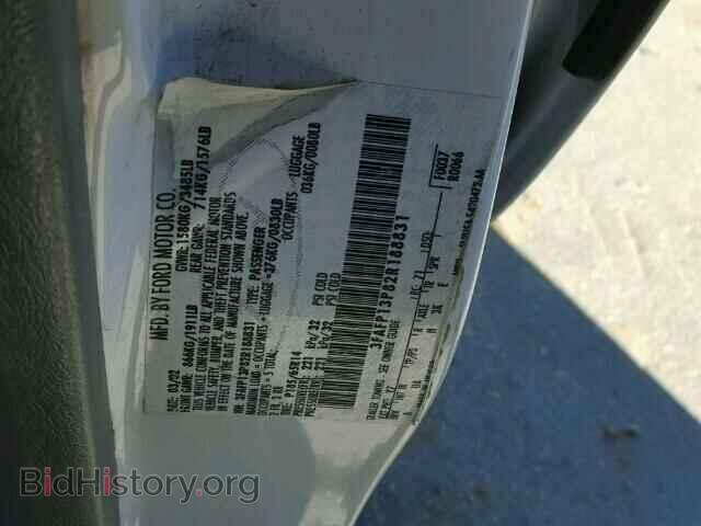 2002 FORD ESCORT - VIN: 3FAFP13P82R188831 - Фото 10