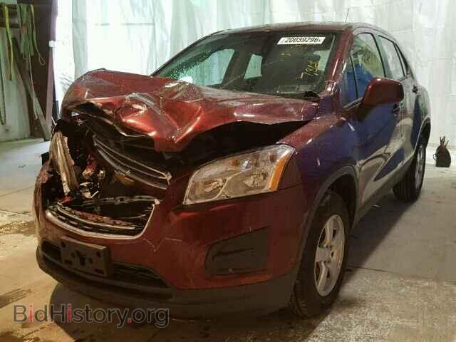 2016 CHEVROLET TRAX - VIN: 3GNCJNSB9GL127002 - Фото 2