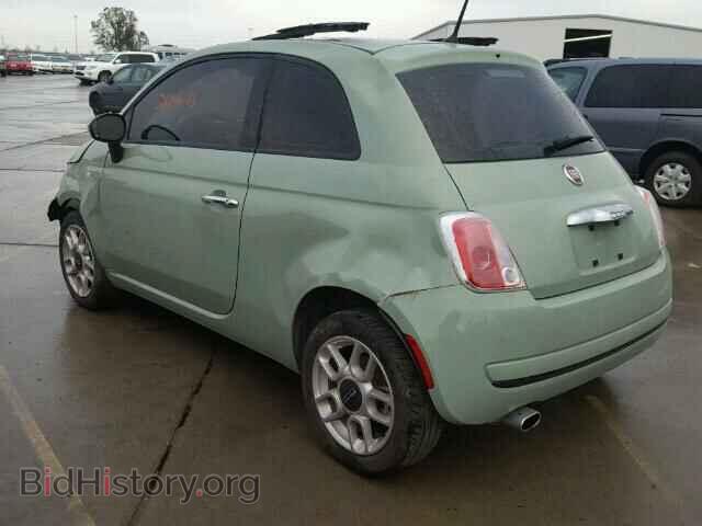 2015 FIAT 500 - VIN: 3C3CFFAR0FT620522 - Фото 3