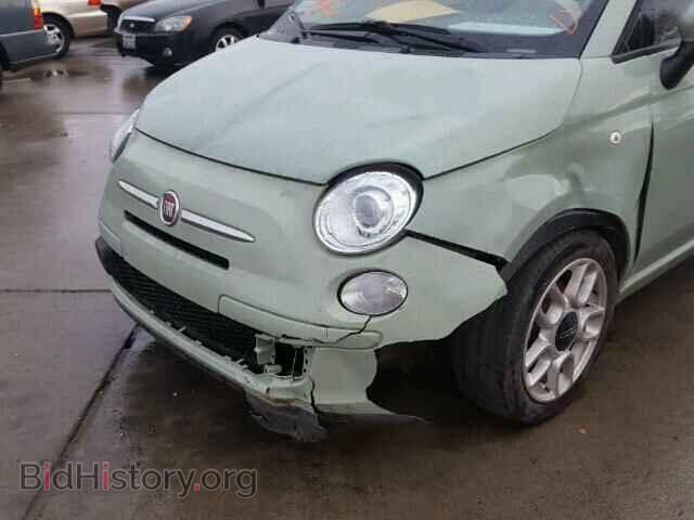 2015 FIAT 500 - VIN: 3C3CFFAR0FT620522 - Фото 9