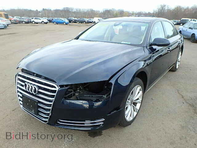 2011 AUDI A8 - VIN: WAURVAFD6BN005666 - Фото 2