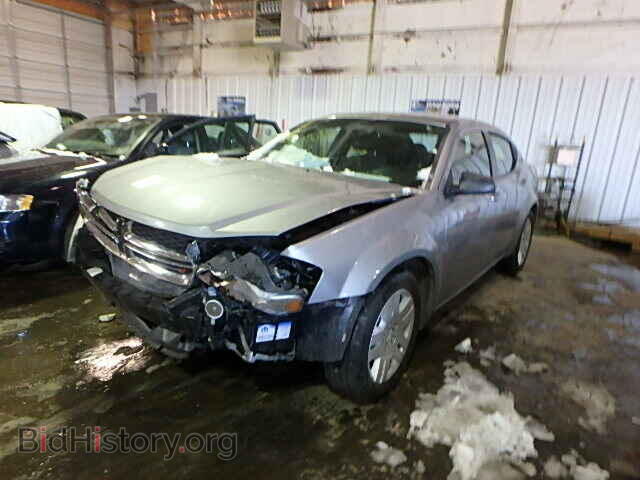 2014 DODGE AVENGER - VIN: 1C3CDZAB2EN228604 - Фото 2