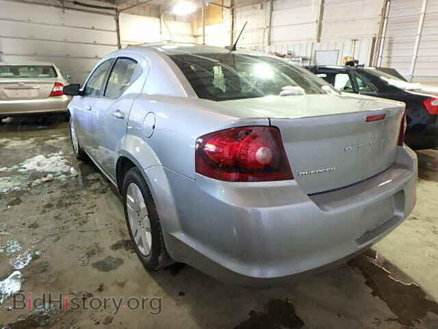 2014 DODGE AVENGER - VIN: 1C3CDZAB2EN228604 - Фото 3