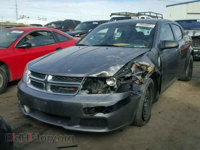 2012 DODGE AVENGER - VIN: 1C3CDZAB9CN232873 - Фото 2