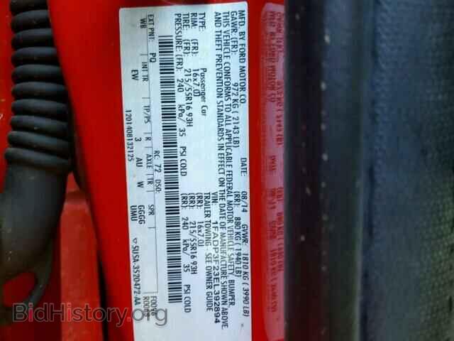 2014 FORD FOCUS - VIN: 1FADP3F23EL392894 - Photo 10