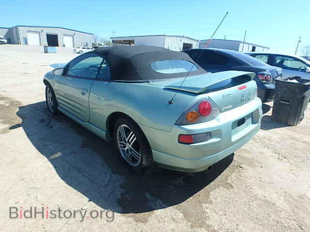 2003 MITSUBISHI ECLIPSE - VIN: 4A3AE75H43E123205 - Photo 3