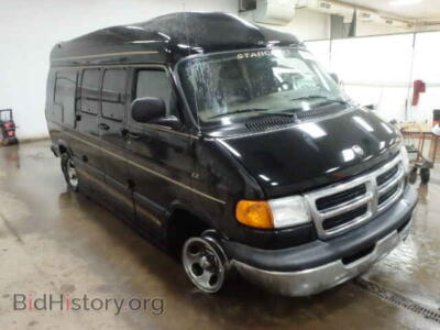 2003 Dodge RAM VAN RAM Van B1, black — VIN 2D6WB11Y23K529011, Copart
