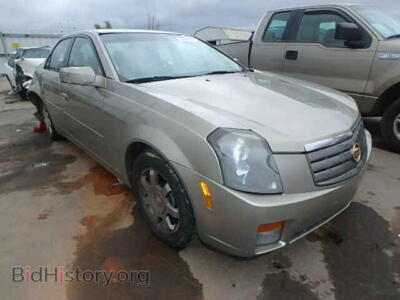 2004 Cadillac CTS, gold — VIN 1G6DM577840169925, Copart