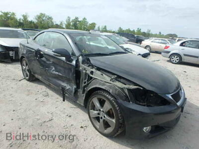 2011 Lexus IS350, серый — VIN JTHFE2C22B2505998, Copart