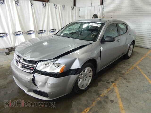 2014 DODGE AVENGER - VIN: 1C3CDZAB5EN201977 - Фото 2