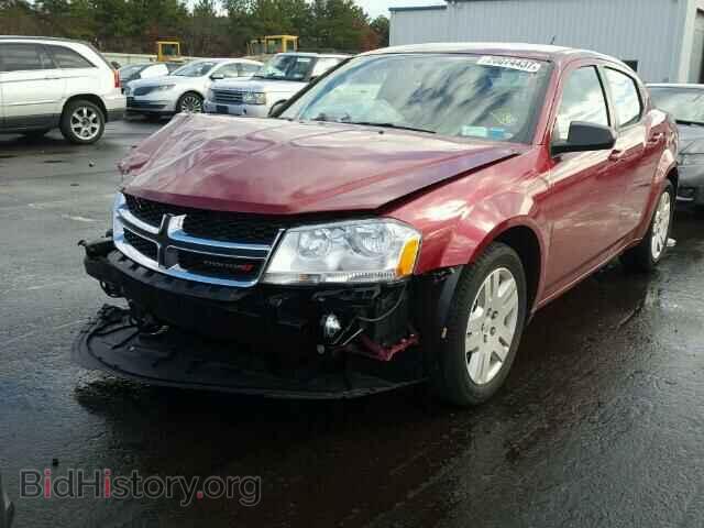 2014 DODGE AVENGER - VIN: 1C3CDZAB4EN233383 - Фото 2