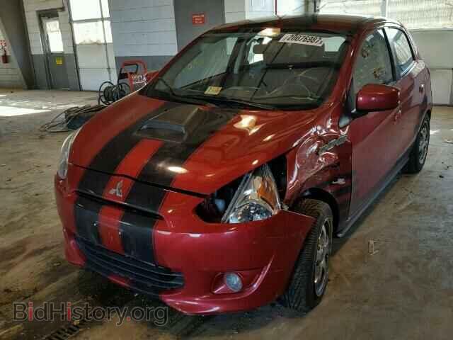 2014 MITSUBISHI MIRAGE - VIN: ML32A4HJ9EH016221 - Фото 2
