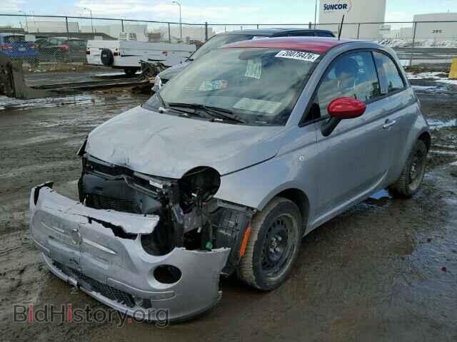 2015 FIAT 500 - VIN: 3C3CFFAR7FT609582 - Фото 2