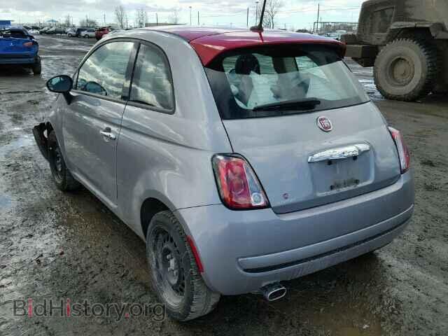 2015 FIAT 500 - VIN: 3C3CFFAR7FT609582 - Фото 3