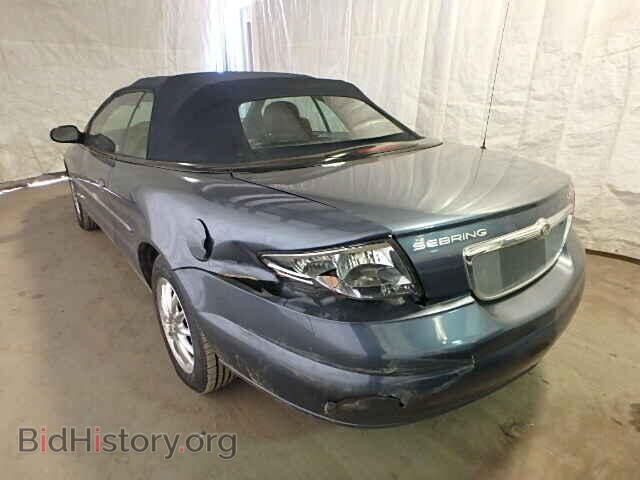 2003 CHRYSLER SEBRING - VIN: 1C3EL65RX3N524761 - Фото 3