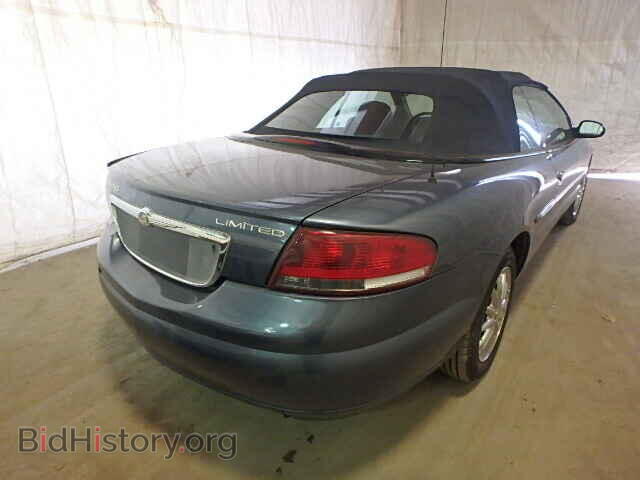 2003 CHRYSLER SEBRING - VIN: 1C3EL65RX3N524761 - Фото 4