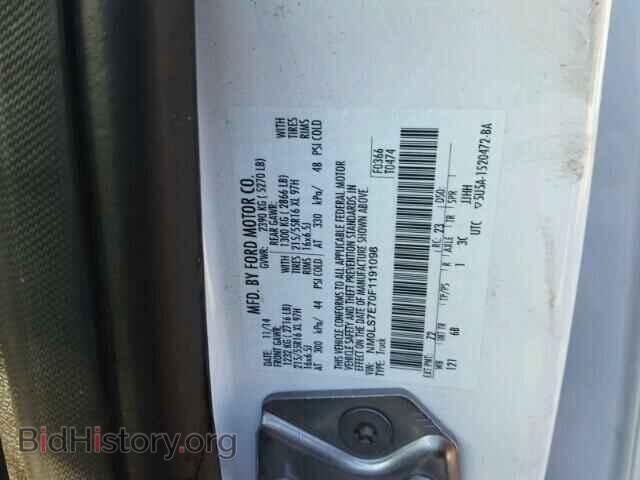 2015 FORD TRANSIT CO - VIN: NM0LS7E70F1191098 - Фото 10