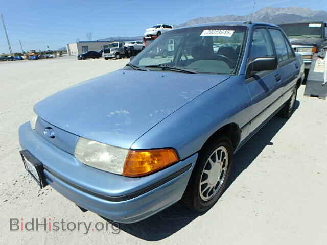 1992 FORD ESCORT - VIN: 3FAPP1682NR110087 - Фото 2