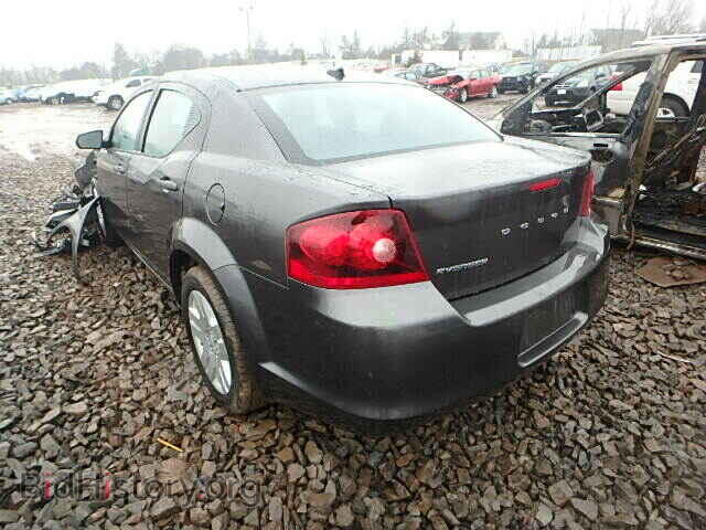 2014 DODGE AVENGER - VIN: 1C3CDZAB6EN225558 - Фото 3