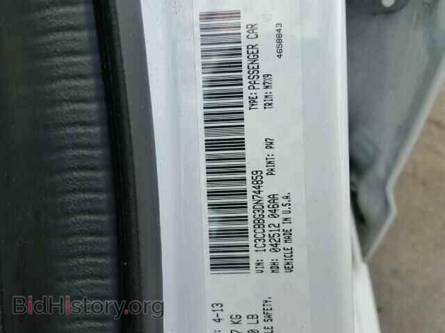 2013 CHRYSLER 200 - VIN: 1C3CCBBG3DN744859 - Фото 10