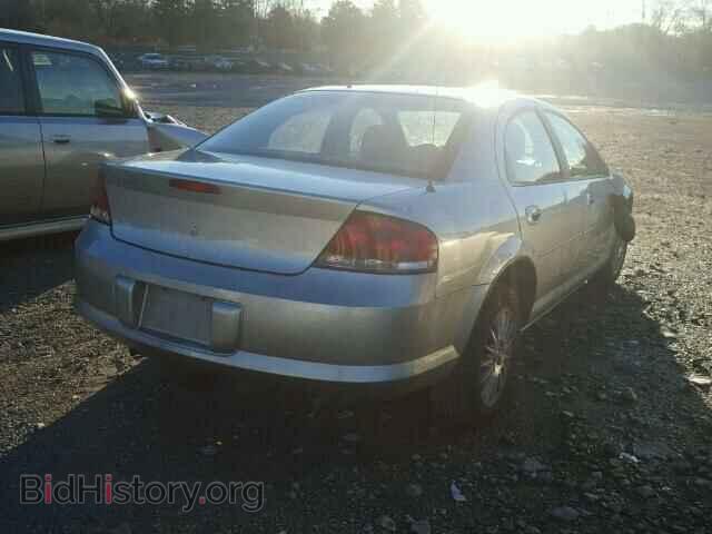 2004 CHRYSLER SEBRING - VIN: 1C3AL46X74N256558 - Фото 4