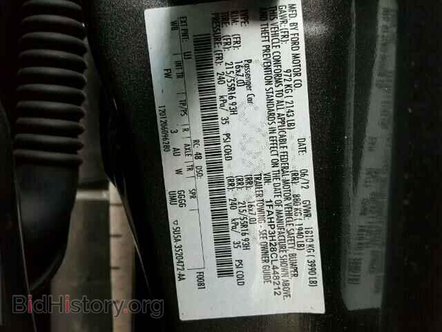 2012 FORD FOCUS - VIN: 1FAHP3H28CL448212 - Photo 10