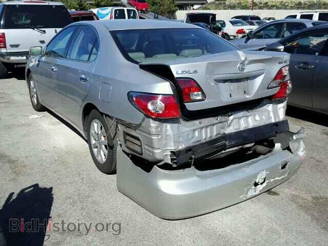 2003 LEXUS ES300 - VIN: JTHBF30G430125544 - Фото 3