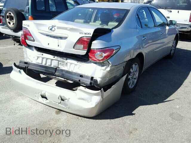 2003 LEXUS ES300 - VIN: JTHBF30G430125544 - Фото 4