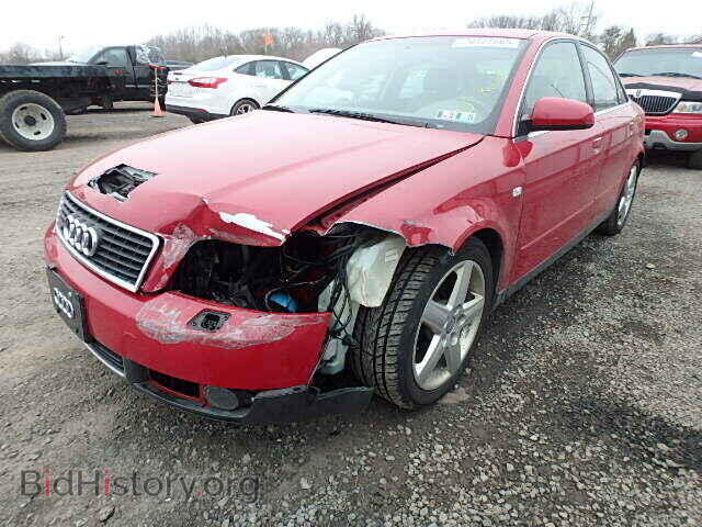2002 AUDI A4 - VIN: WAULT68E22A163864 - Фото 2