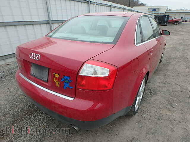 2002 AUDI A4 - VIN: WAULT68E22A163864 - Фото 4