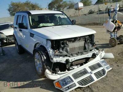 2011 Dodge NITRO NITRO HEAT, white — VIN 1D4PT4GK5BW582605, Copart