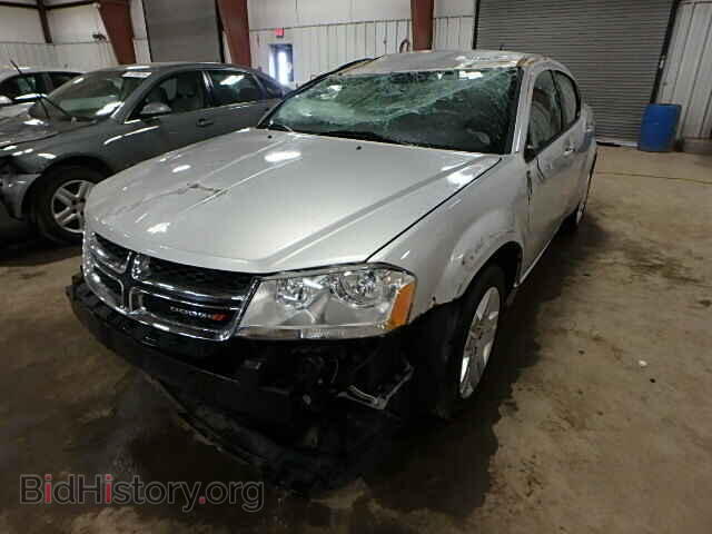 2012 DODGE AVENGER - VIN: 1C3CDZAB2CN240362 - Фото 2