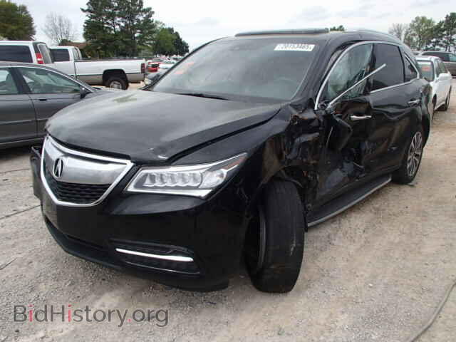2014 ACURA MDX - VIN: 5FRYD4H49EB001127 - Фото 2