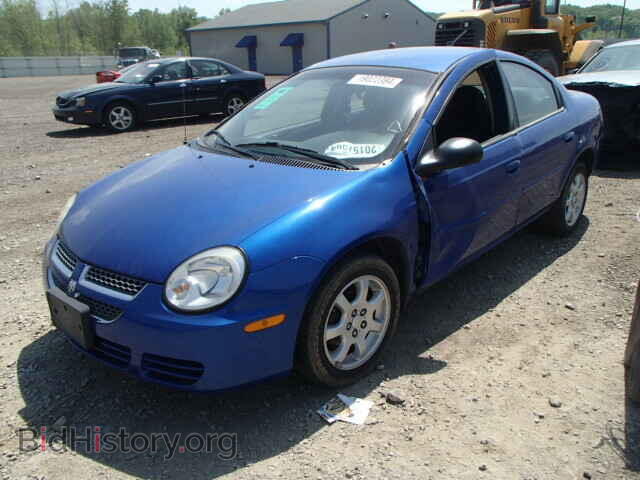 2005 DODGE NEON - VIN: 1B3ES56C75D177306 - Фото 2