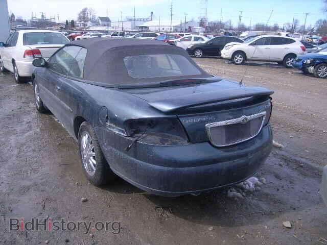 2001 CHRYSLER SEBRING - VIN: 1C3EL65U21N694257 - Фото 3