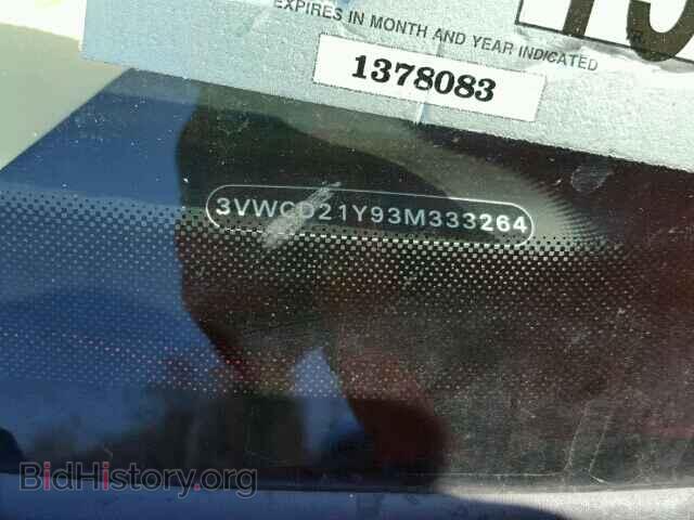 2003 VOLKSWAGEN BEETLE - VIN: 3VWCD21Y93M333264 - Фото 10