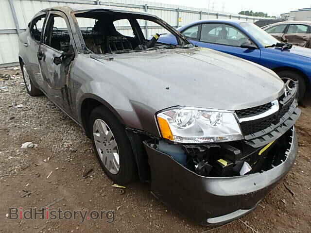 Фотография 1C3CDZAB7DN756329 - DODGE AVENGER 2013