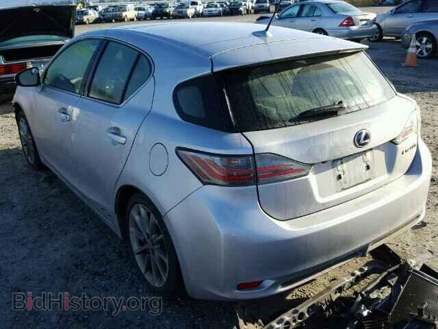 2012 LEXUS CT 200 - VIN: JTHKD5BH2C2057210 - Фото 3