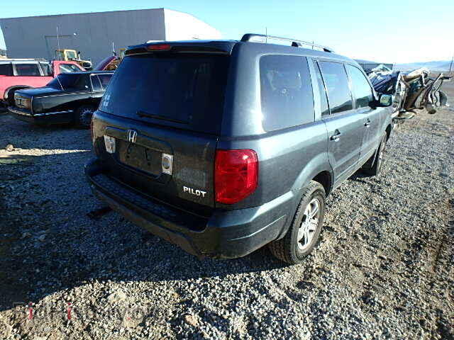 2005 HONDA PILOT - VIN: 2HKYF18655H513531 - Photo 4