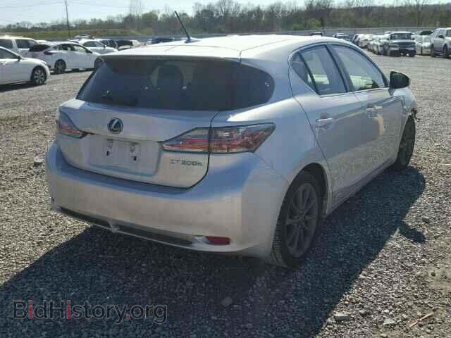 2012 LEXUS CT 200 - VIN: JTHKD5BH0C2075723 - Фото 4