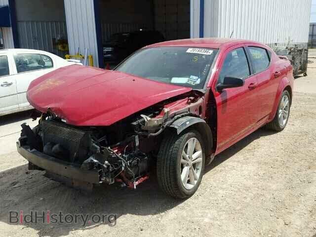 2013 DODGE AVENGER - VIN: 1C3CDZAG9DN753055 - Фото 2