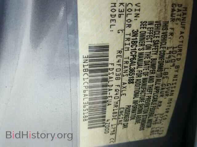 2010 NISSAN VERSA - VIN: 3N1BC1CP6AL365188 - Photo 10