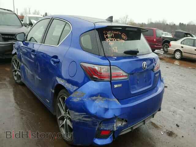 2015 LEXUS CT 200 - VIN: JTHKD5BH7F2223533 - Фото 3