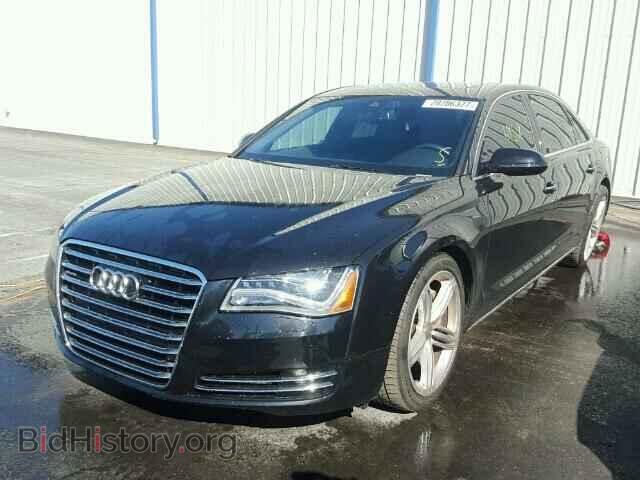 2013 AUDI A8 - VIN: WAURGAFD9DN001351 - Фото 2