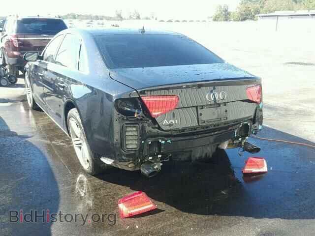 2013 AUDI A8 - VIN: WAURGAFD9DN001351 - Фото 3