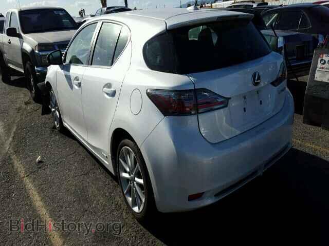 2012 LEXUS CT 200 - VIN: JTHKD5BH7C2074827 - Фото 3
