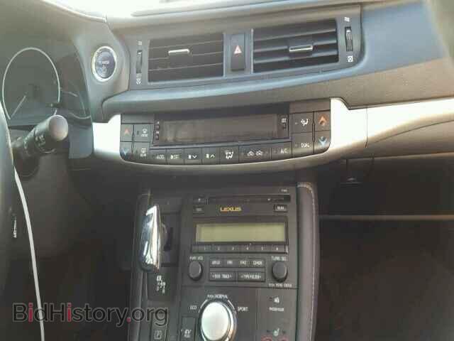 2012 LEXUS CT 200 - VIN: JTHKD5BH7C2074827 - Фото 9