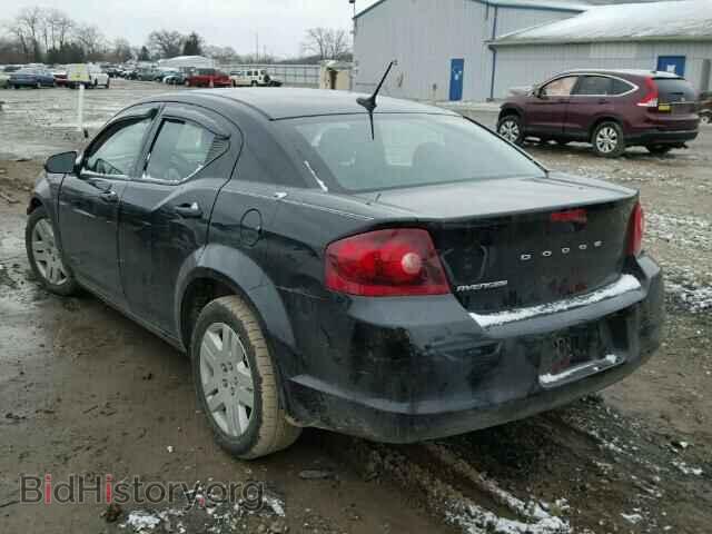 2014 DODGE AVENGER - VIN: 1C3CDZAB9EN148037 - Фото 3
