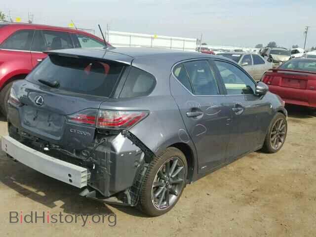2012 LEXUS CT 200 - VIN: JTHKD5BH1C2085032 - Фото 4