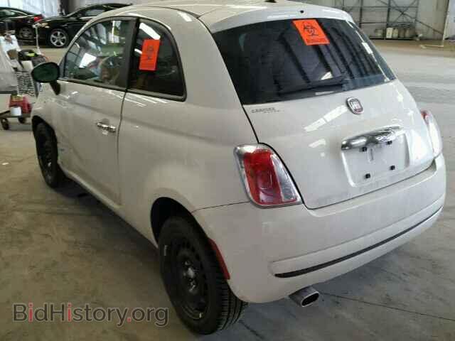 2012 FIAT 500 - VIN: 3C3CFFAR2CT206055 - Фото 3